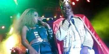 Watch Video — Sheebah & Aziz Azion Perform Omulembe At Nkwatako Album Launch