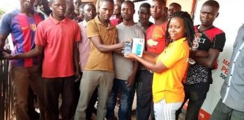 Fortebet Rewards 1,000 Busoga Clients, Donates Balls to Kids