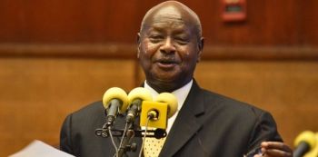 Anti -Age Limit campaign posters pinned in Kampala