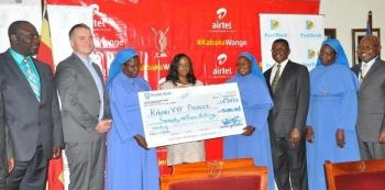 Airtel Uganda Hands Over Ugx 70 Million from the Kabaka Run to Kitovu Hospital
