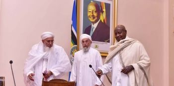 Bohra Muslim Community leader meets Museveni