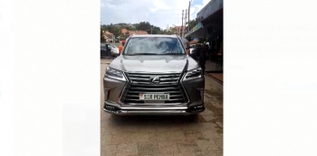 Video: Tycoon Jack Pemba Imports A Luxury Lexus Monster Ride Worth 620 Million