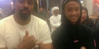 Rapper Navio And Will Smith's Son Jaden Smith In Collabo