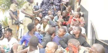 Jinja Police rounds up 120 youths in Wednesday night operations