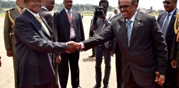 Museveni, Bashir Hold Bilateral talks on Trade, Peace and security