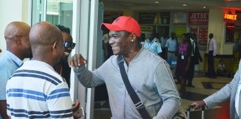 Jack Pemba Causes Stampede At Entebbe Airport
