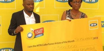 David Lutalo Wins The December 2015 MTN CallerTunez Award