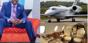 Kenyan pastor Gifted a private jet from his Congregation for his 50th birthday.