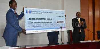 Buganda Kingdom Donates UGX100 Million for COVID19 fight