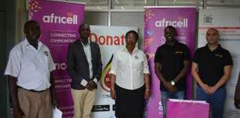 Africell Gifts Uganda Blood Transfusion Services with a Communications Package