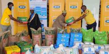 MTN Uganda starts distributing food and alms to the Muslim community as part of their support during Ramadhan