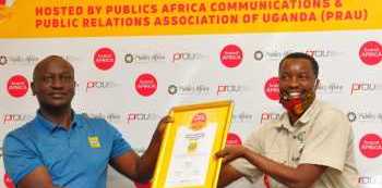 MTN Uganda Scoops award for Most Admired African Brand in Uganda