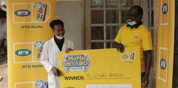 Mulago Health Worker and Najjeera Business Man Become Maiden Winners in MTN MoMoNyabo Promotion