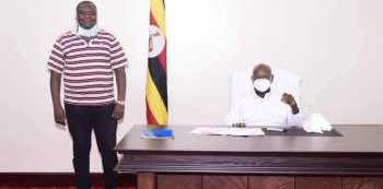 Salvador Meets President Museveni Again