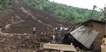 20 homesteads, gardens destroyed by landsides in Bududa over the weekend