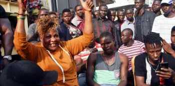 20 arrested as NUP supporters demand the arrest of Sipapa