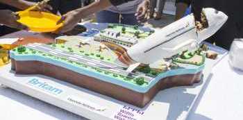 Britam Uganda Hands Over Winning Cake From The #BritamBakeOff Challenge To Uganda Airlines