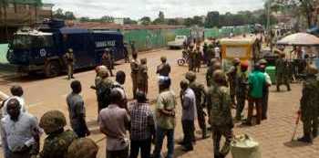 Day two of protests; Police to remain deployed in Kisekka market