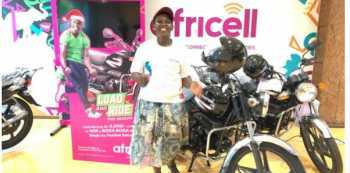 Africell changes the life of a water vendor in on-going Load and Ride promotion