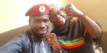 Stella Nyanzi attacks Bobi Wine over bulletproof ride 