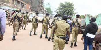 Police deploys heavily countrywide to counter planned demonstrations by NUP members 
