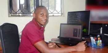 MTN Uganda Supporting Julius To Live His Programmer Dream
