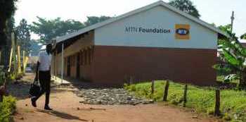 MTN Foundation Hands over a renovated a 10-classroom block at Busia Secondary School.