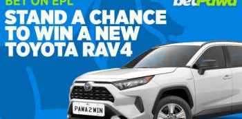 Your chance to drive into the new season in a Toyota RAV4 with betPawa