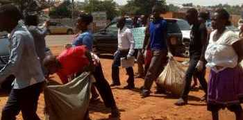 Drama in Mukono as youth leaders protest poor allocation of fund for their activities