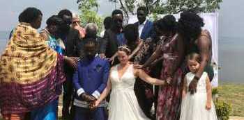 Winnie Nwagi's ex-boyfriend ties Knot with a Mzungu Babe 