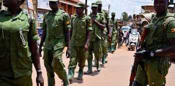 Security deploys heavily in Kayunga ahead of Museveni, Kyagulanyi visits