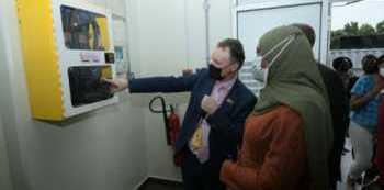 MTN hosts ICT Ministry for site visit at Mutundwe Data centre