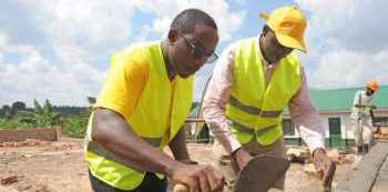 MTN constructs three classroom block at PEAS Samling Nama High School in Mpigi to accommodate more under privileged children