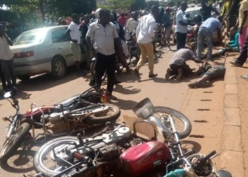 Boda Boda riders lynch motorcycle thief in Ssembabule