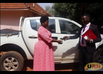 Former Gulu Deputy Resident City Commissioner hands over official vehicle