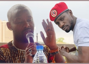 Kenzo Refuses To Greet Bobi Wine At Zex's Music Show 