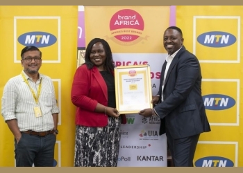 MTN Emerges as the Most Admired Brand in Uganda