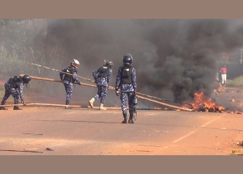 Police Fire Live Bullets and Teargas to Disperse Boda Boda Riders Protesting High Fuel Prices