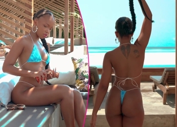 String Bikini Clad Sheilah Gashumba and her Ass Set Instagram on Fire