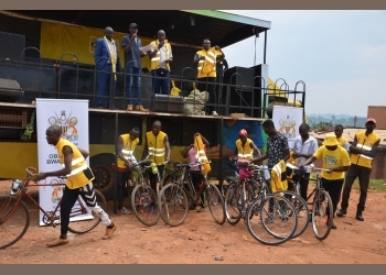 The MTN-Sponsored Bicycle Racing Competition Stirs Excitement in Tooro Kingdom