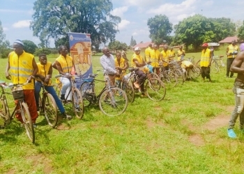 MTN-Sponsored bicycle races in Bunyoro kingdom kick off in Kiryandongo district