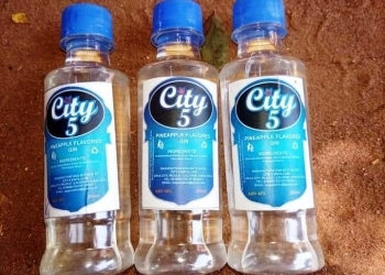 One arrested for selling deadly City5 Gin in Arua City