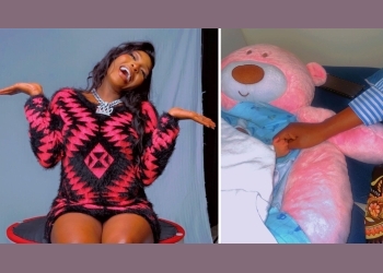 Karole Kasita confirms giving birth to a baby boy