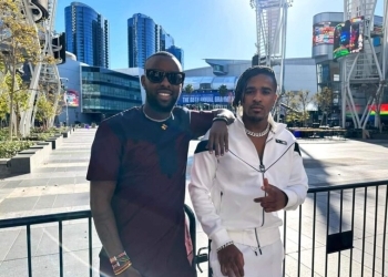 Eddy Kenzo Jets in America ahead of the Grammy Awards 2023 slated for this weekend