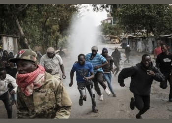 Ugandan Security orces on high alert as protestors breakout in Kenya