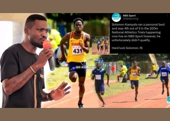Bobi Wine's son fails to impress During national athletics trials to represent Uganda