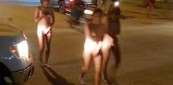 Three Female Thieves Paraded N-de In Mexico—Photos