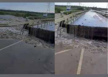 Uganda National Roads Authority Inspects Collapsed Katonga Bridge