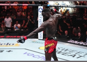 Uganda's David Onama Knocks Out Gabriel Santos at UFC Fight Night