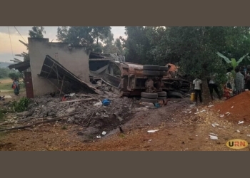 Truck rams into three houses killing 2 people in Kanungu District